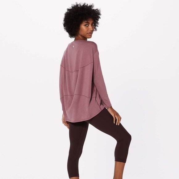 lululemon athletica Tops - Lululemon Back in Action Long Sleeve Top 10